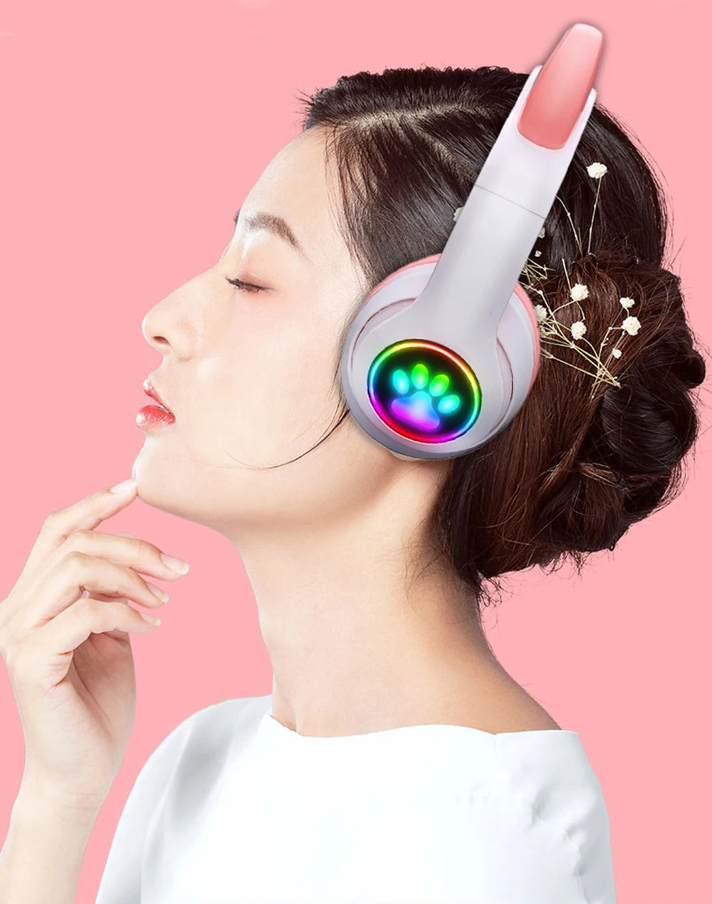 Fone Bluetooth GIBKEY 5.0 com Cancelamento de Ruído e Microfone