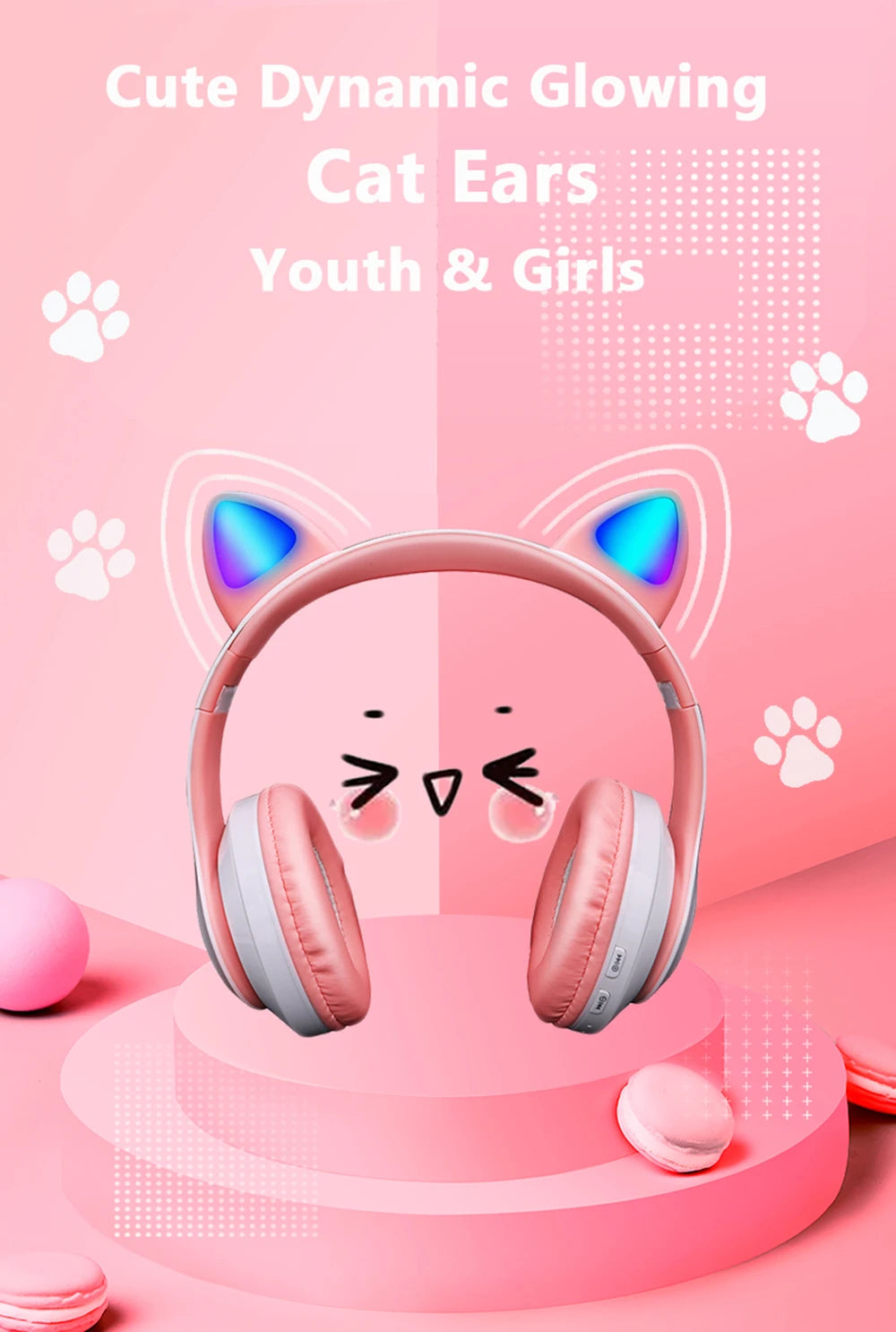 Fone Bluetooth GIBKEY 5.0 com Cancelamento de Ruído e Microfone