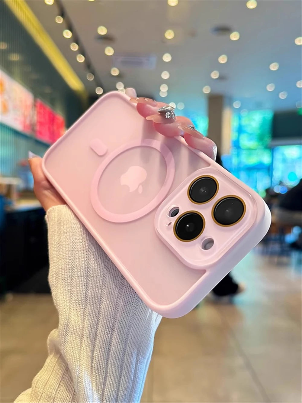 Luxury Magsafe Magnetic Translucence Matte Phone Case For iPhone 11 12 13 14 15 16 Pro Max Bumper Lens Protector On 14Plus Cover