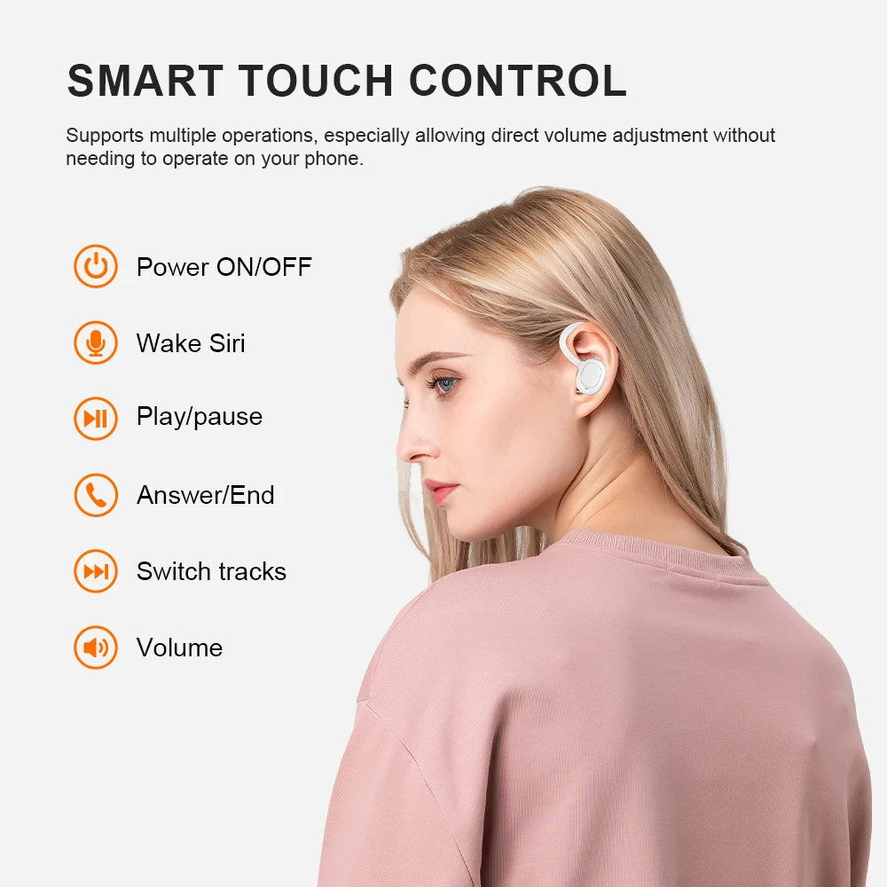 Fone Bluetooth Redmi 5.3 com Microfone e Isolamento Acústico – À Prova d’Água