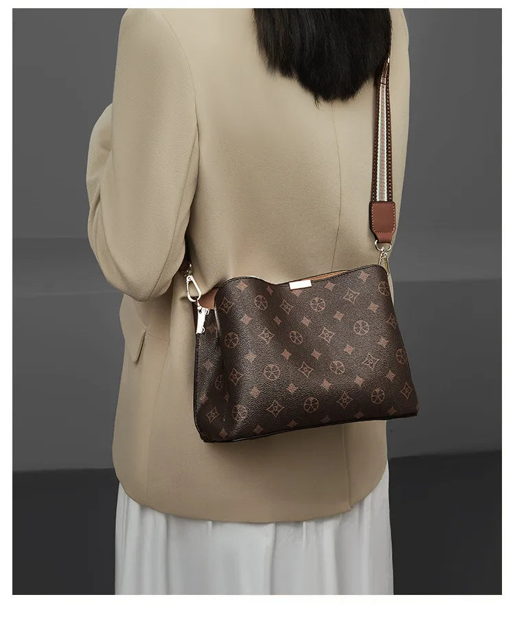 FOXER Brand 2025 Winter Women's Shoulder Bag Large Capacity Tote Bag Retro Female Crossbody Purse Best Gift for Mom