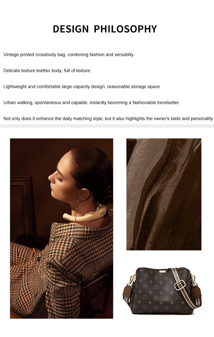 FOXER Brand 2025 Winter Women's Shoulder Bag Large Capacity Tote Bag Retro Female Crossbody Purse Best Gift for Mom