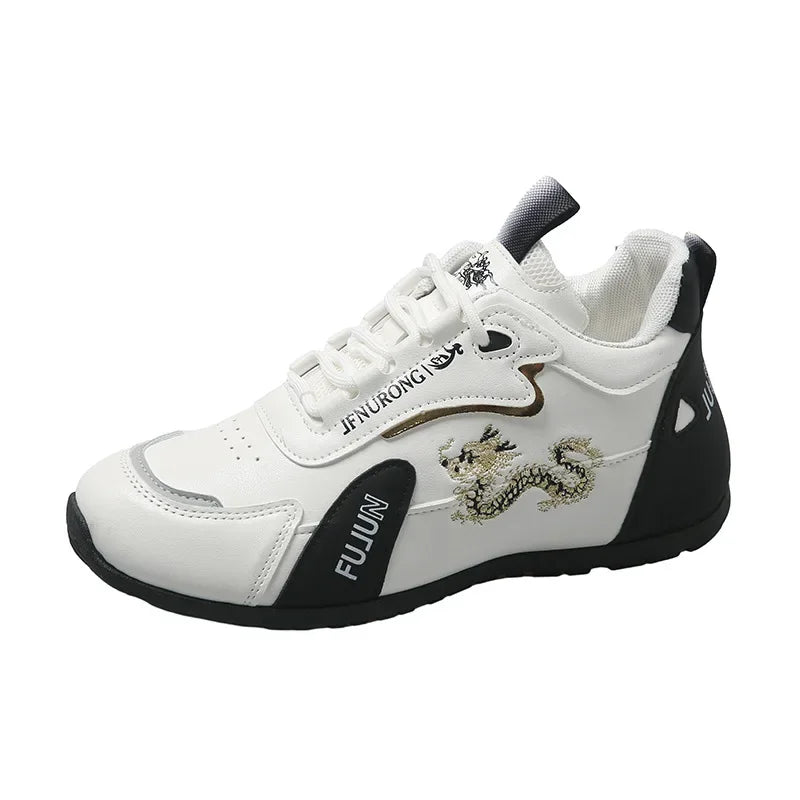 2025 Autumn New Genuine Leather Couple Shoes Ultra Light Comfortable Ultra Soft Low Heel Trendy Fashionable Men Women's Shoes