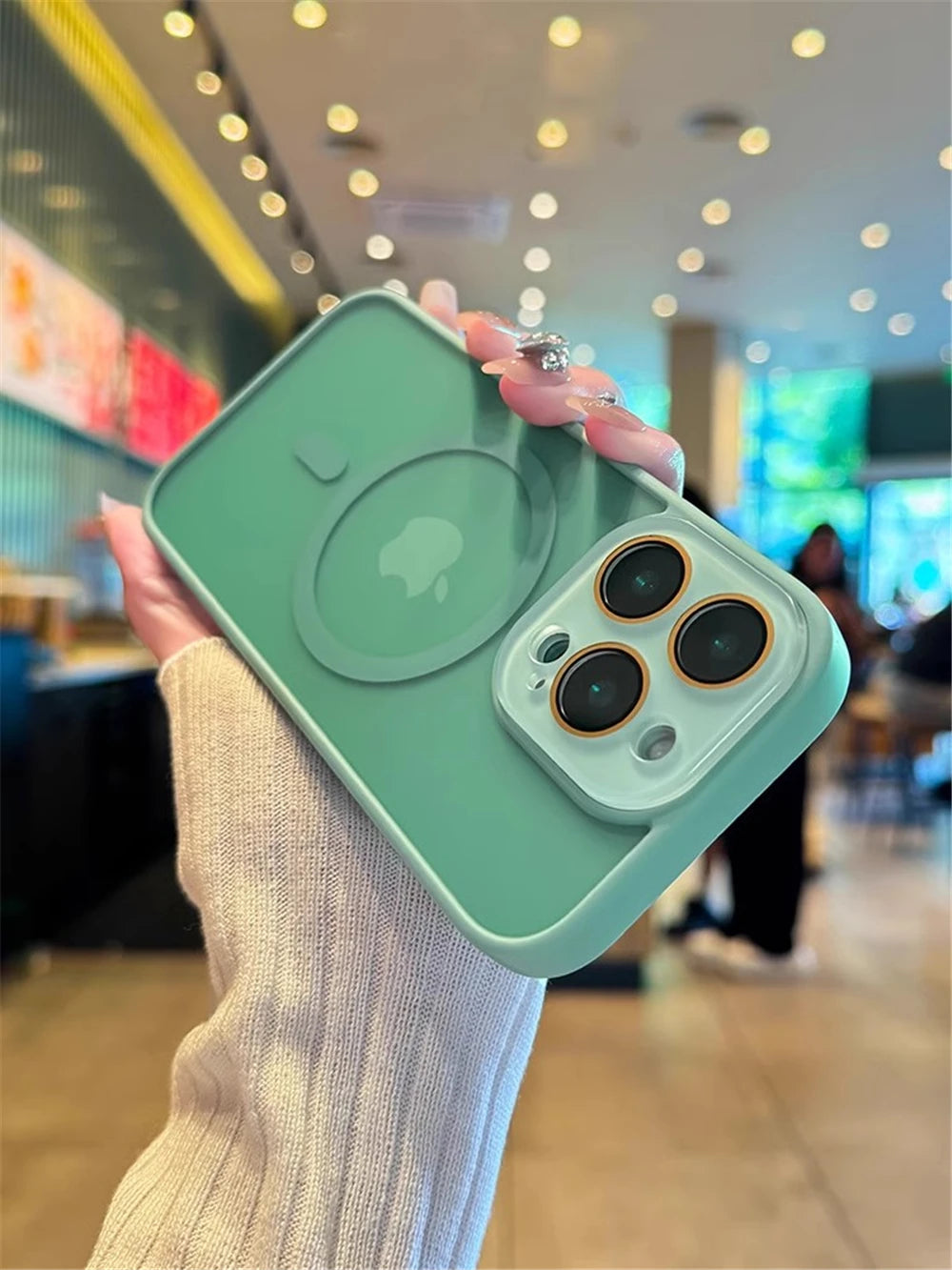 Luxury Magsafe Magnetic Translucence Matte Phone Case For iPhone 11 12 13 14 15 16 Pro Max Bumper Lens Protector On 14Plus Cover