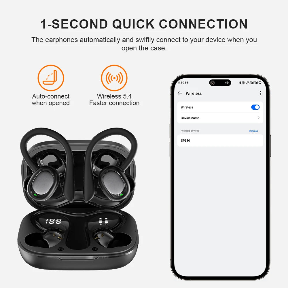 Fone Bluetooth Redmi 5.3 com Microfone e Isolamento Acústico – À Prova d’Água