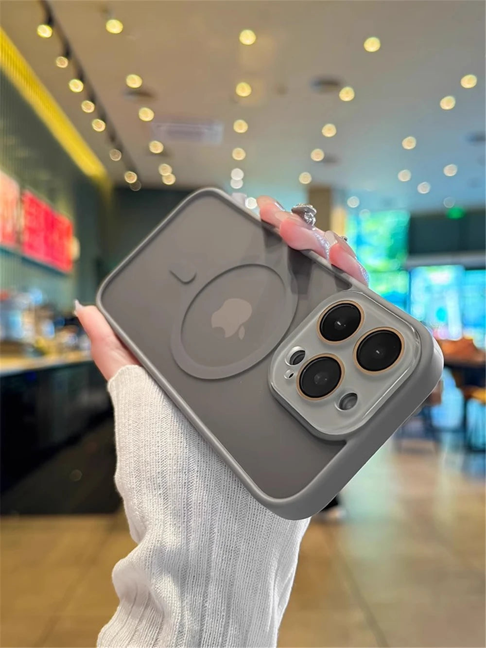 Luxury Magsafe Magnetic Translucence Matte Phone Case For iPhone 11 12 13 14 15 16 Pro Max Bumper Lens Protector On 14Plus Cover