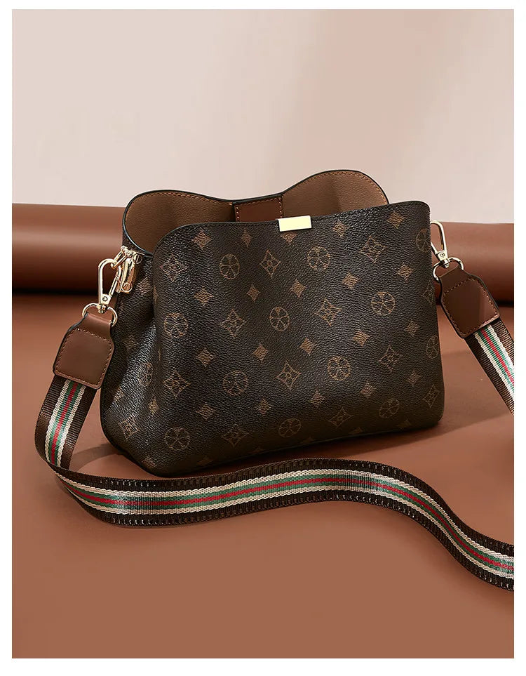 FOXER Brand 2025 Winter Women's Shoulder Bag Large Capacity Tote Bag Retro Female Crossbody Purse Best Gift for Mom