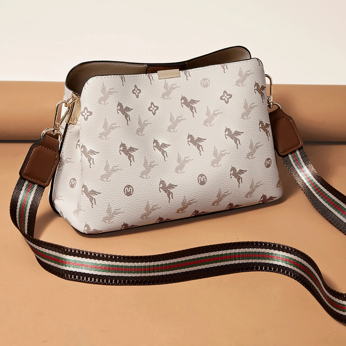 FOXER Brand 2025 Winter Women's Shoulder Bag Large Capacity Tote Bag Retro Female Crossbody Purse Best Gift for Mom