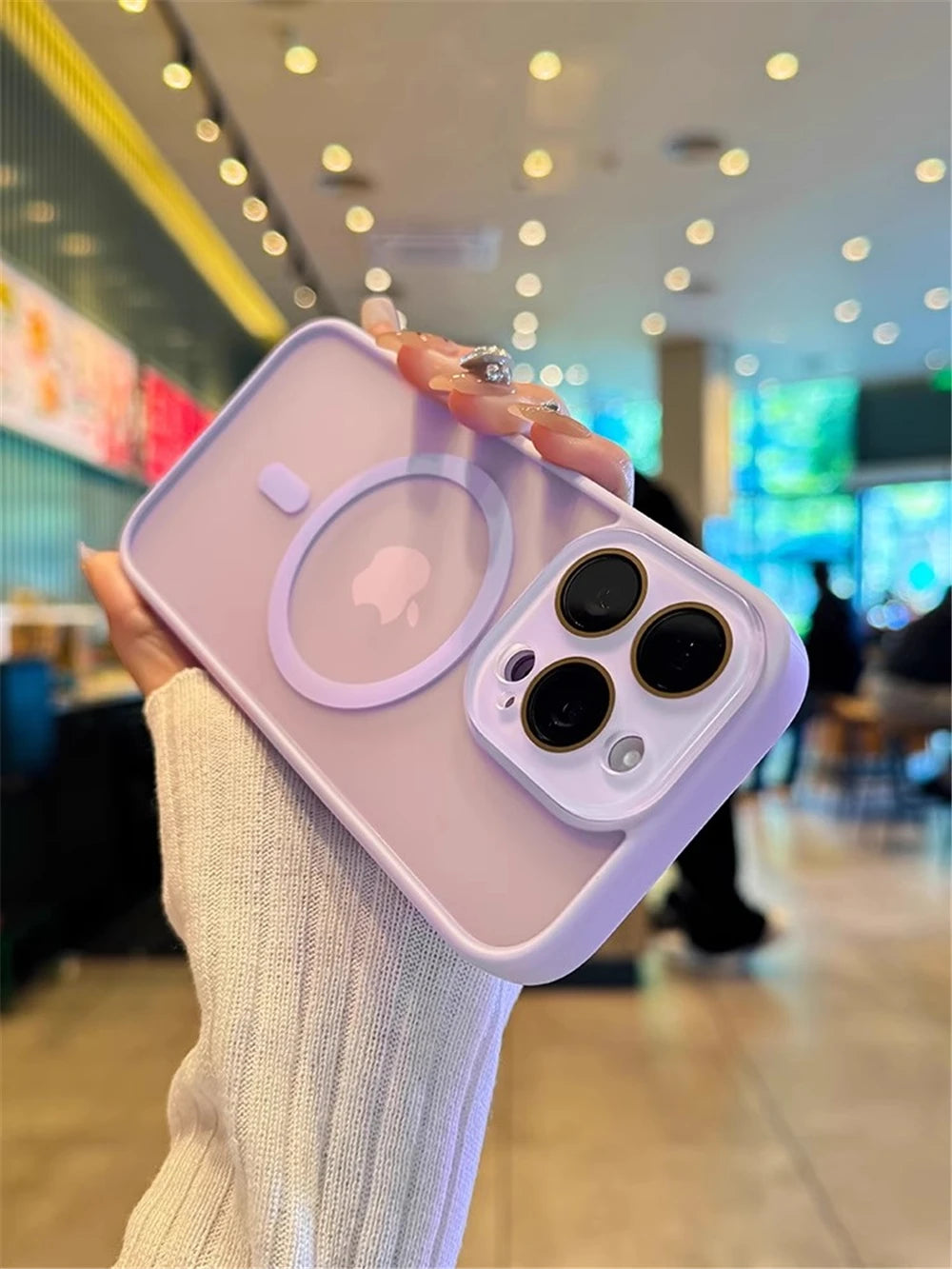 Luxury Magsafe Magnetic Translucence Matte Phone Case For iPhone 11 12 13 14 15 16 Pro Max Bumper Lens Protector On 14Plus Cover