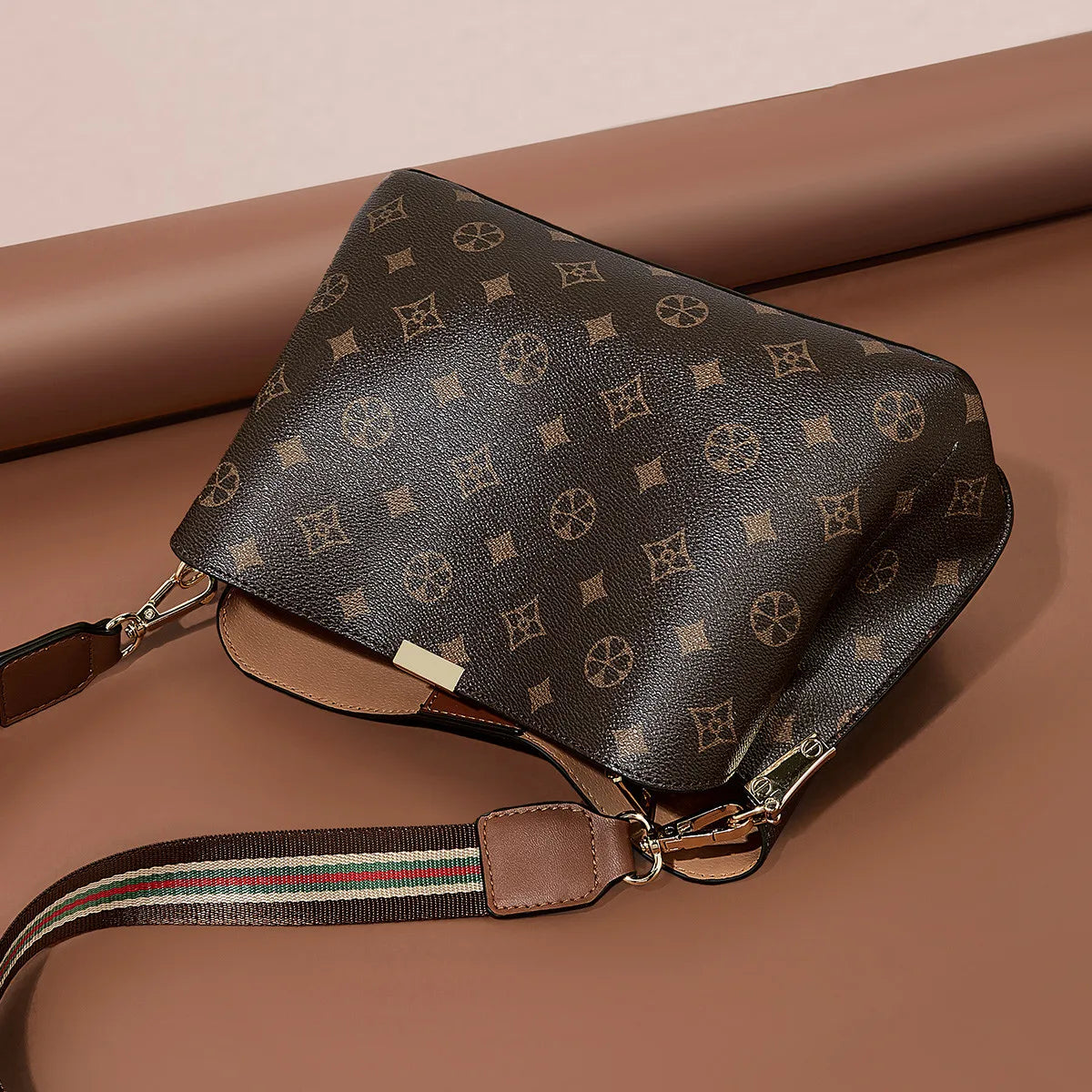 FOXER Brand 2025 Winter Women's Shoulder Bag Large Capacity Tote Bag Retro Female Crossbody Purse Best Gift for Mom